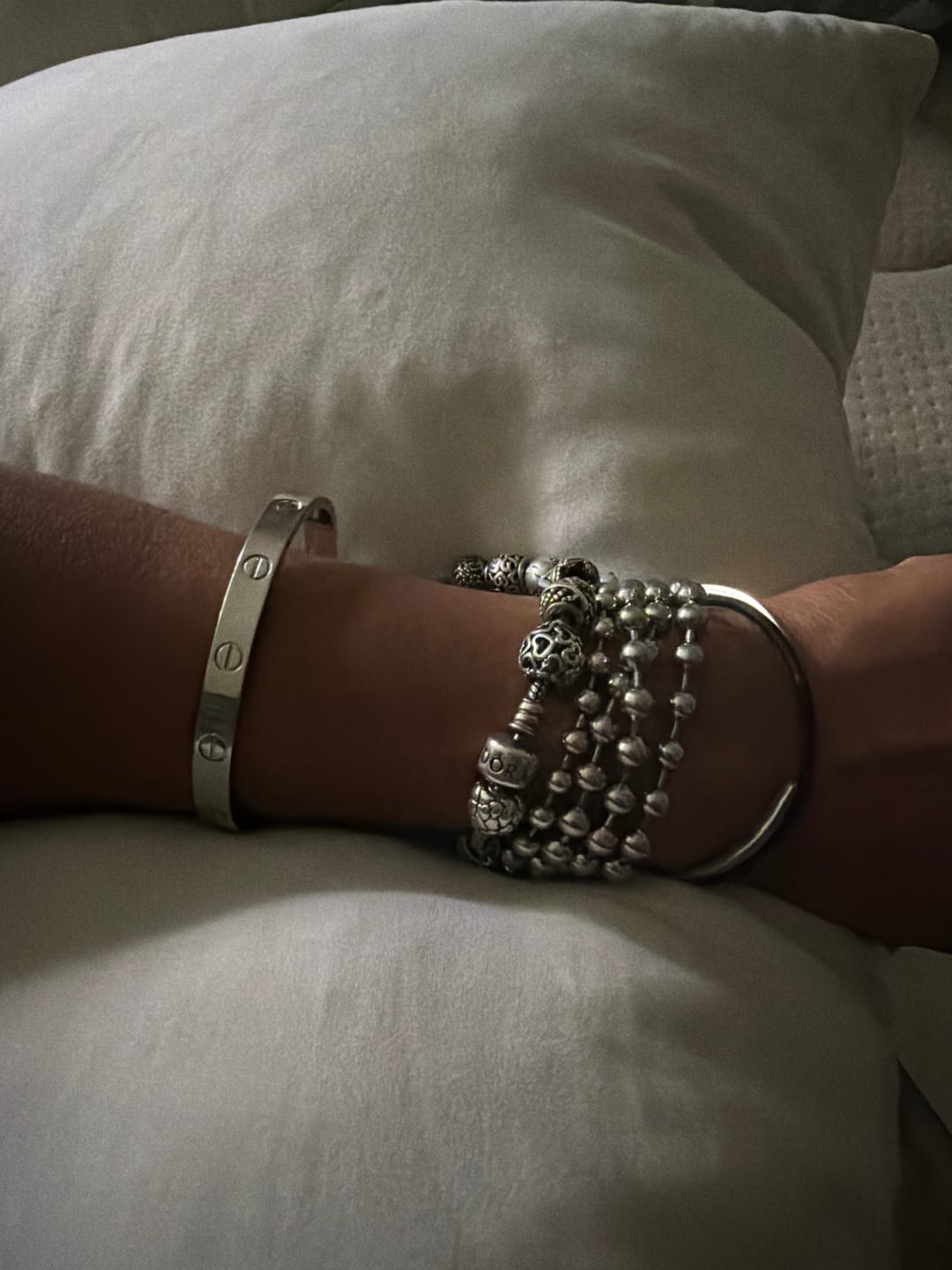Customer photo review of Love Cuff Bracelet