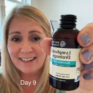 Customer photo review of Lymphatic Drainage Supplement