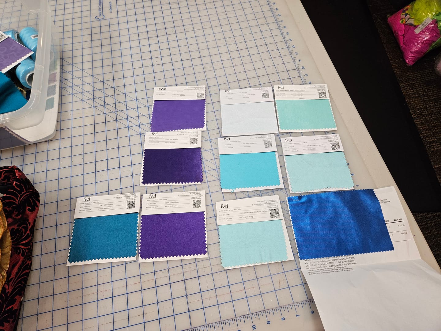 Customer photo review of Shiny Nylon Spandex