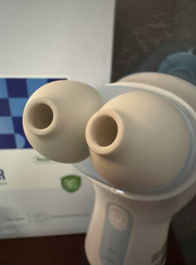 Customer photo review of Limpiador Nasal Eléctrico para Respirar Mejor