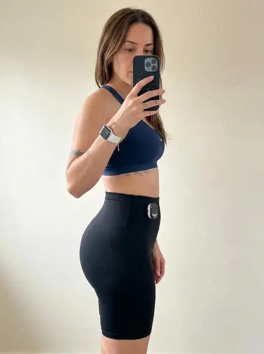 Customer photo review of Zavelix EMS PowerShape Shorts