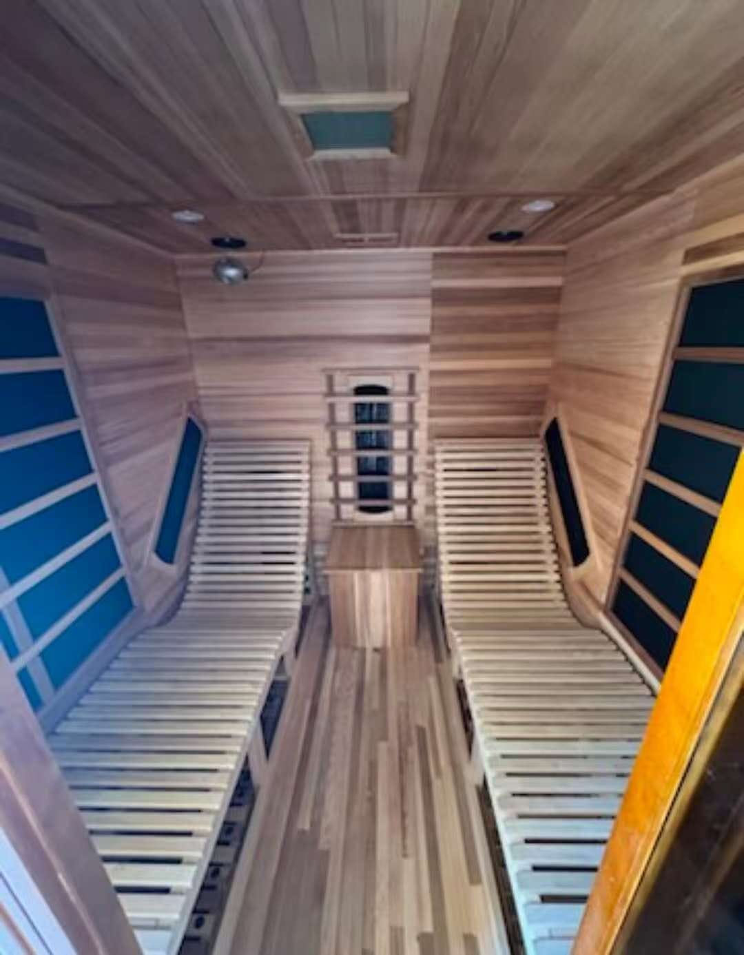 Customer photo review of IR-NOVA CORE 2  |  Saunasnet® 2-Person Indoor Infrared Sauna （Estimated delivery: 1–2 weeks）