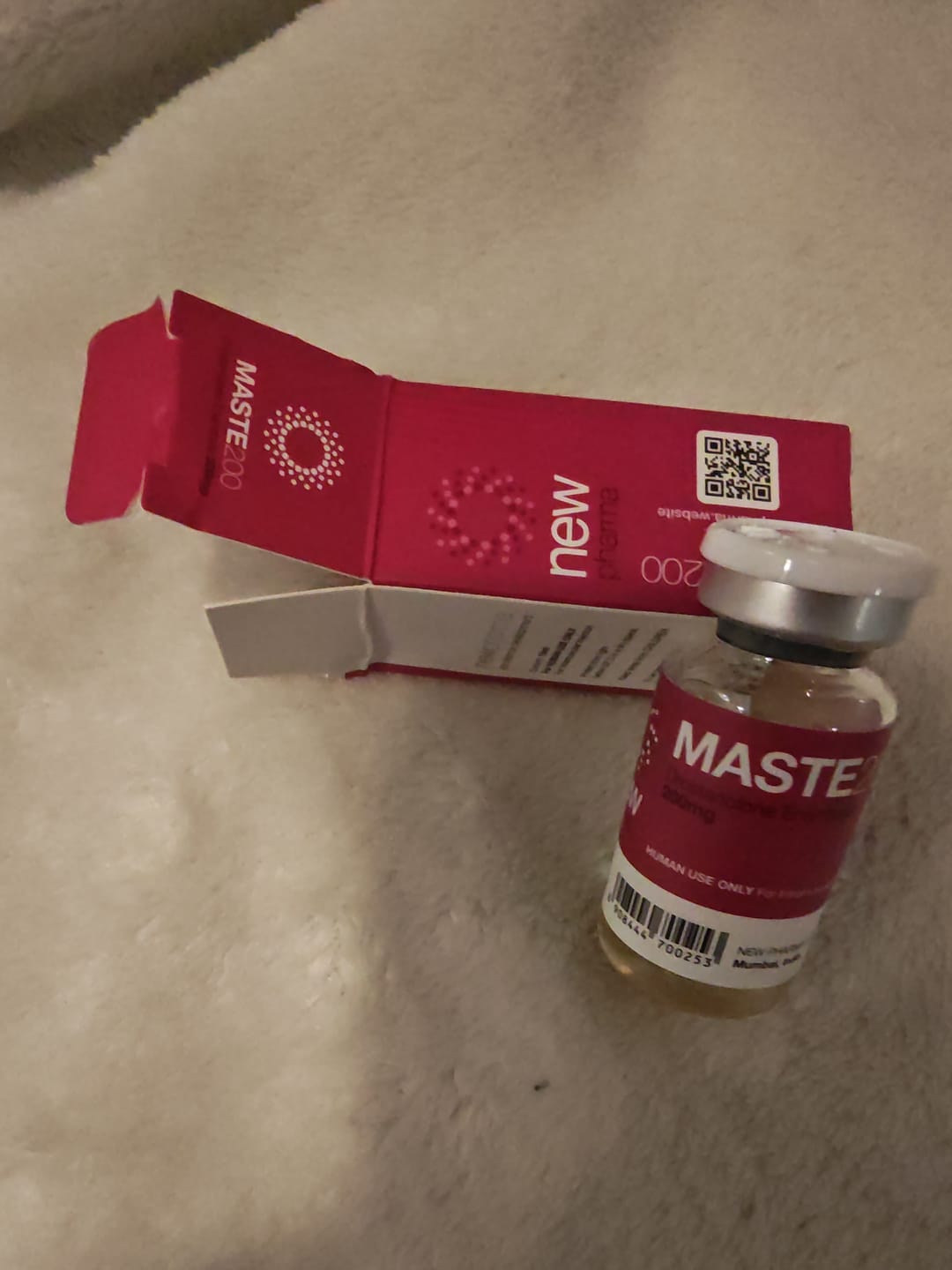Customer photo review of MASTE | Drostanolona Enantato 200mg 10ml