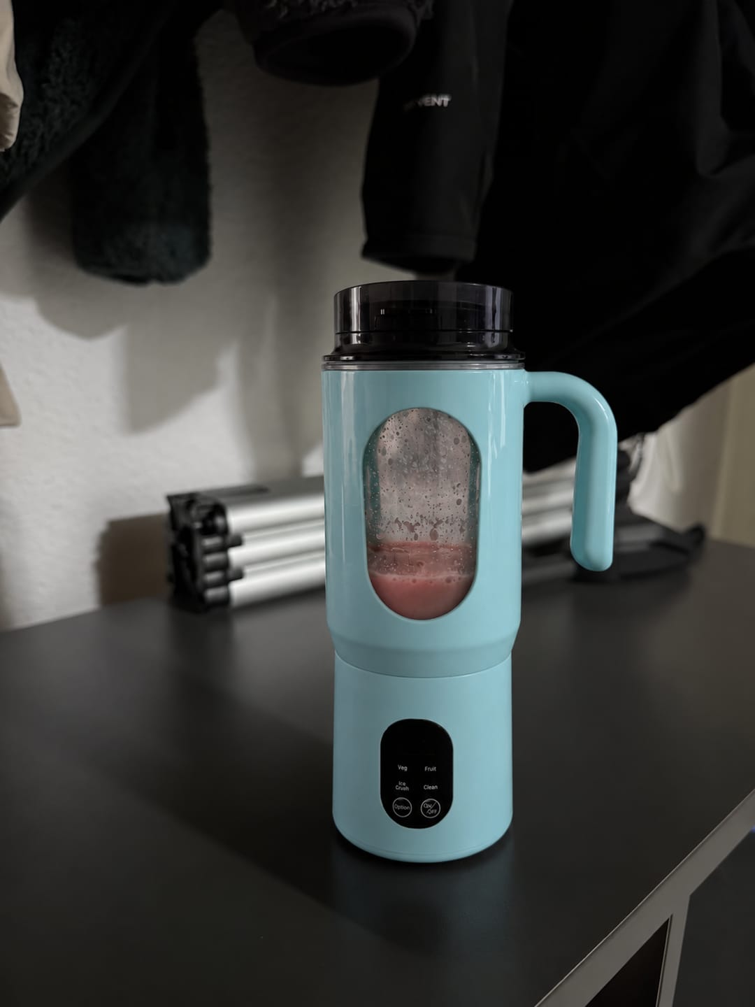 Customer photo review of Tragbarer Mixer 580 ml