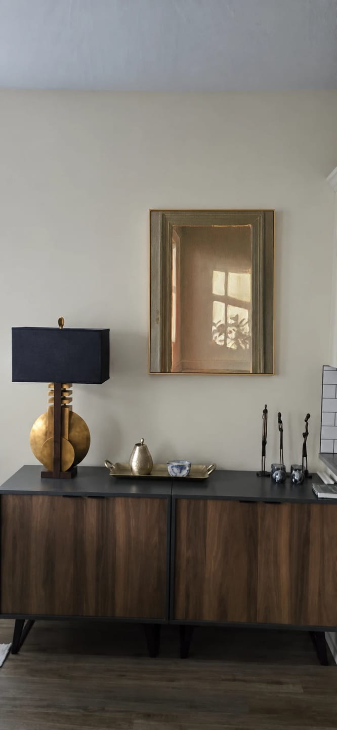 Customer photo review of Expressive Contemporary Art｜Threshold Glow
