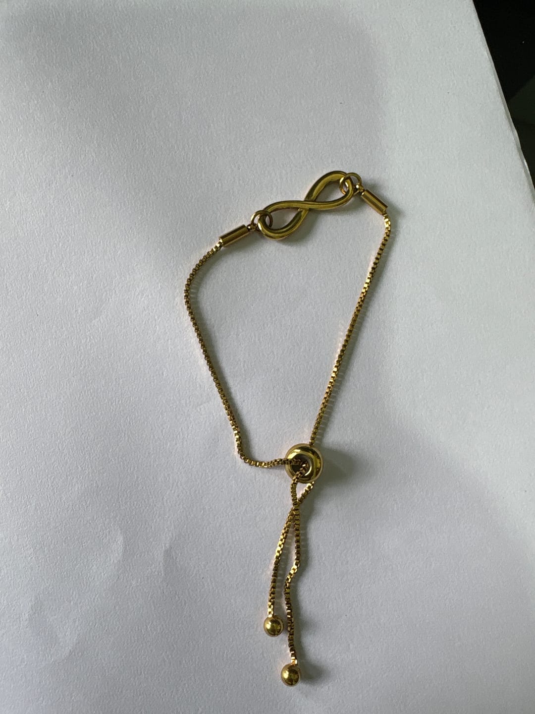 Customer photo review of Infinity Wish Bracelet