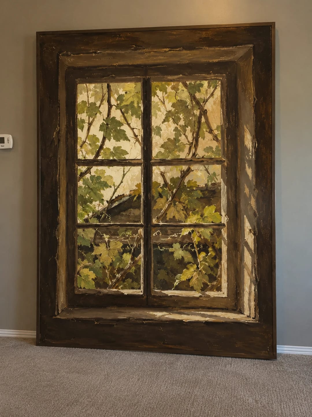 Customer photo review of Expressive Contemporary Art｜Autumn Window Memory