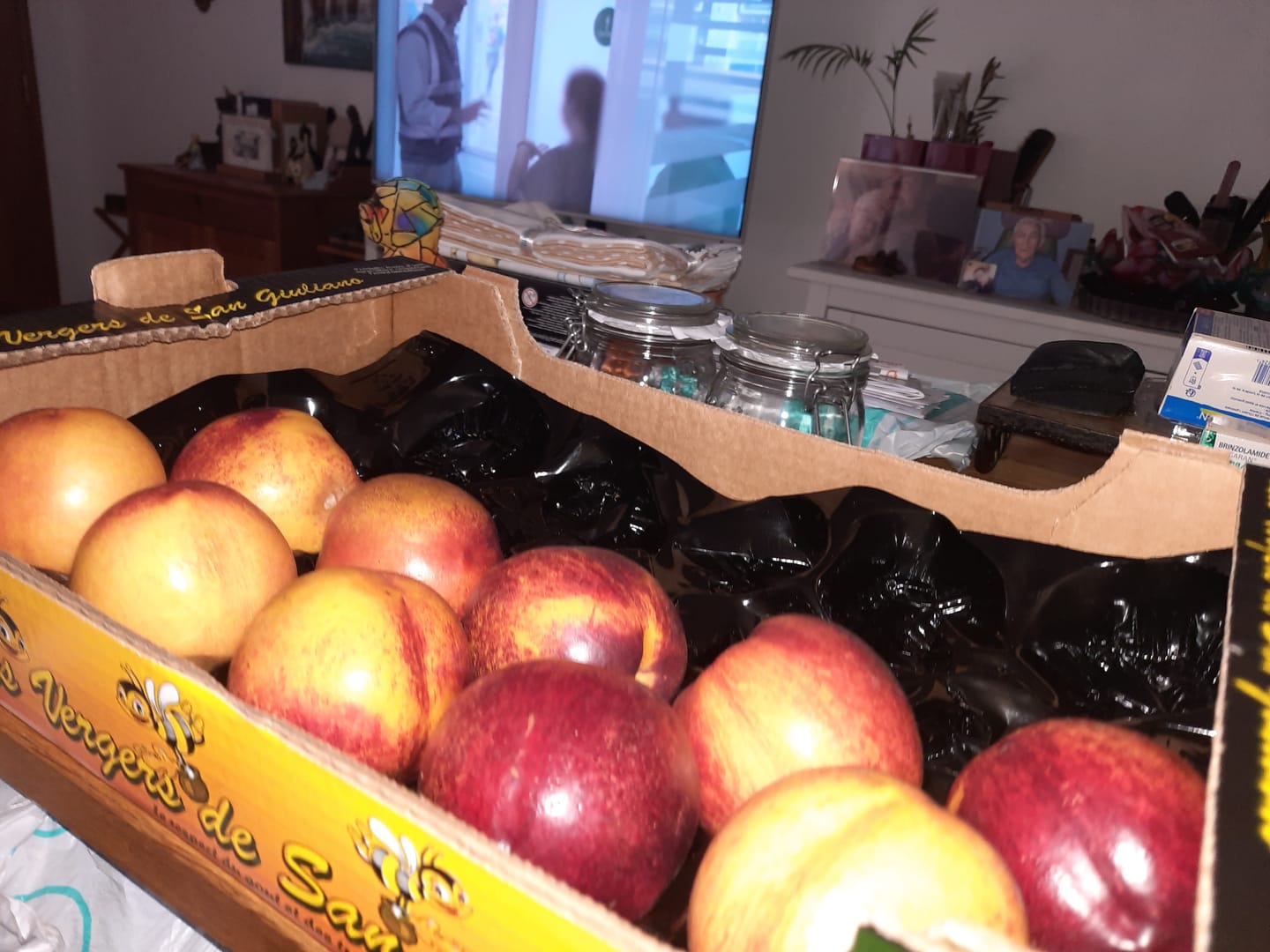 Customer photo review of Pêches de Corse - Caisse de 2kg