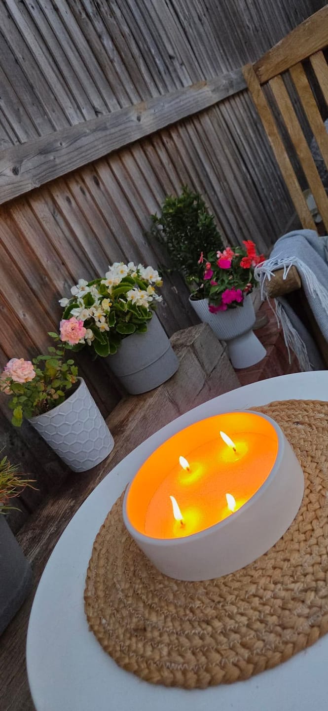 Customer photo review of The Emilie First Candle Set