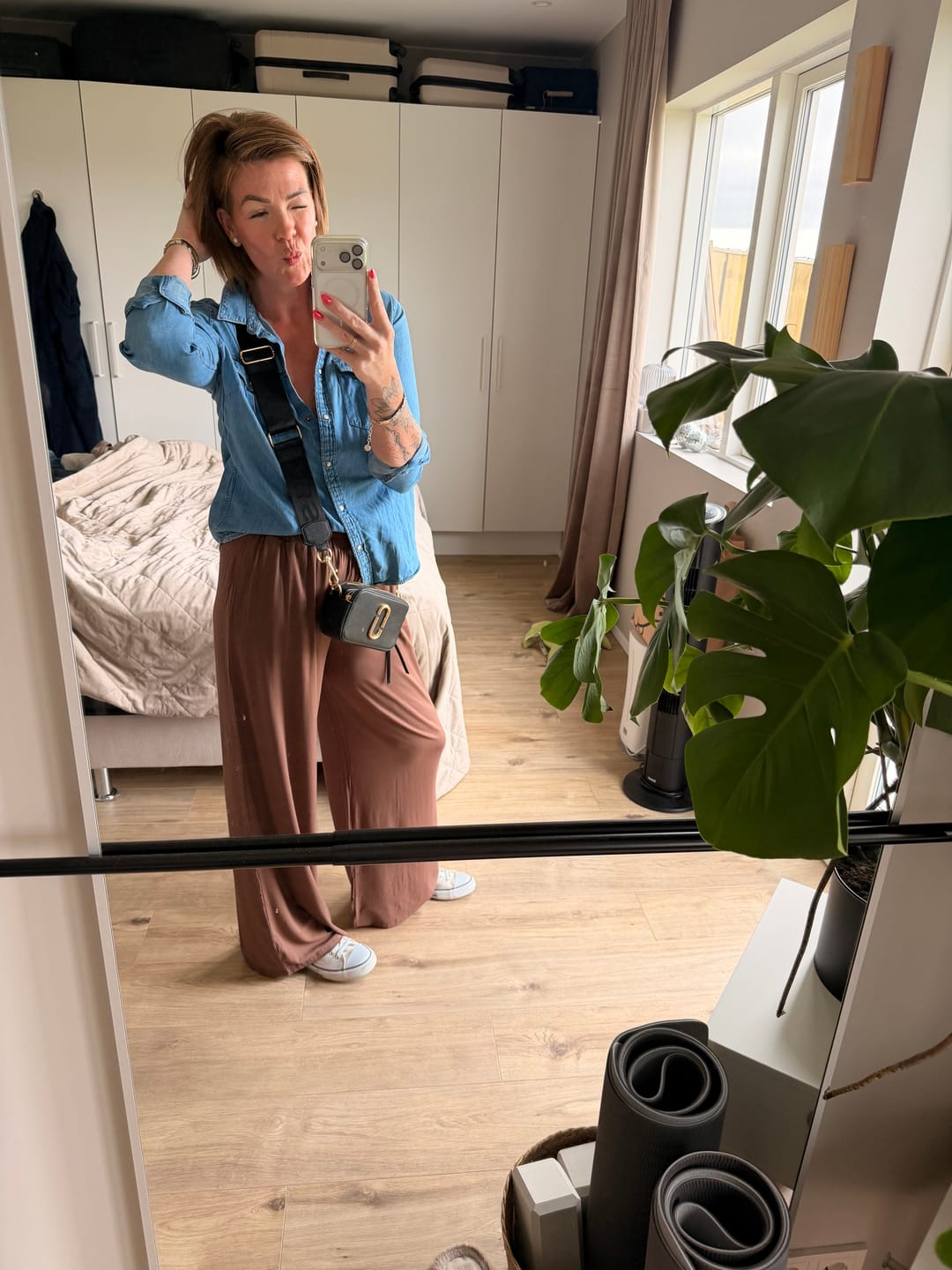 Customer photo review of EVA bambus buxur EXTRA LONG | SÚKKULAÐI