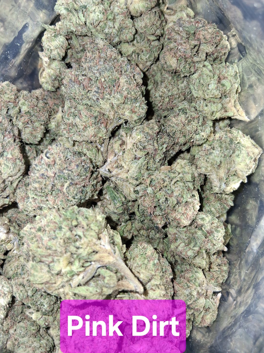Customer photo review of Pink Dirt THCA Flower