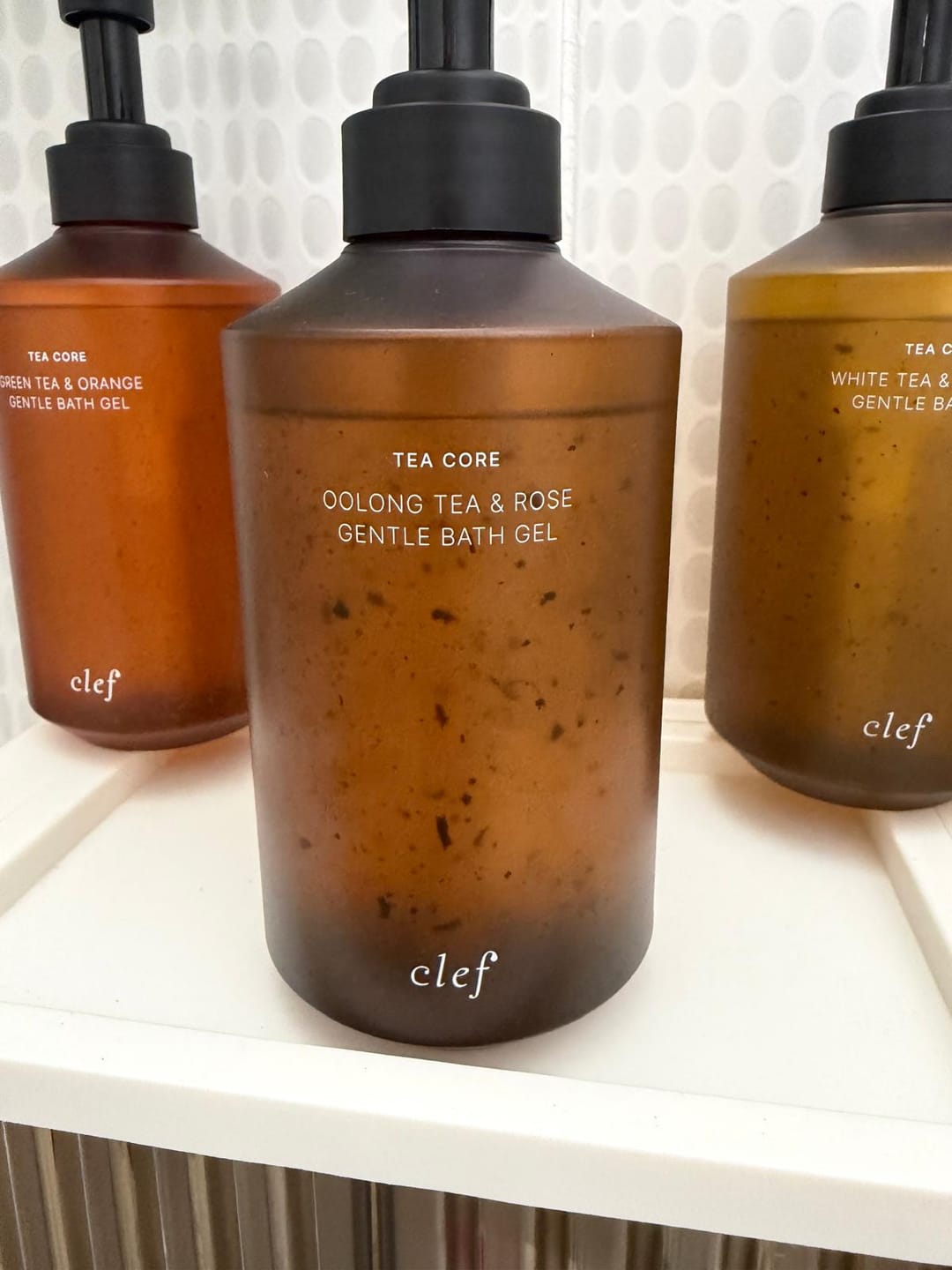 Customer photo review of [PRE-ORDER] Tea Core Oolong Tea & Rose Bath Gel