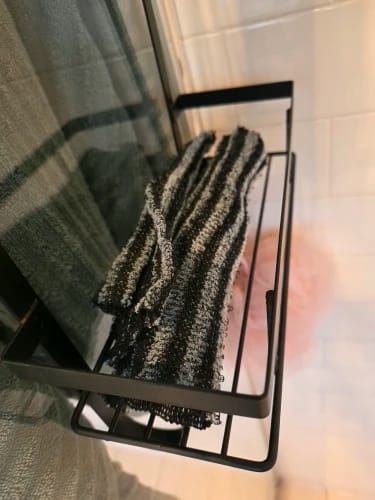 Customer photo review of SilverScrub™ Exfoliating Towel