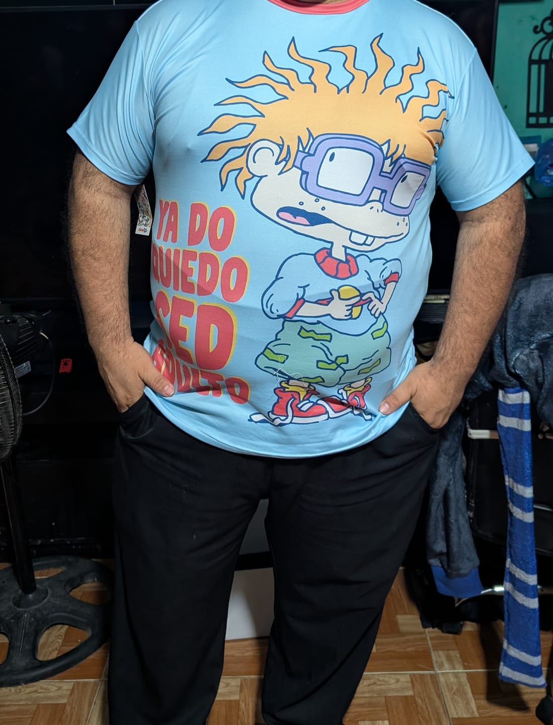 Customer photo review of PLAYERA PIJAMA YA DO QUIEDO SED ADULTO