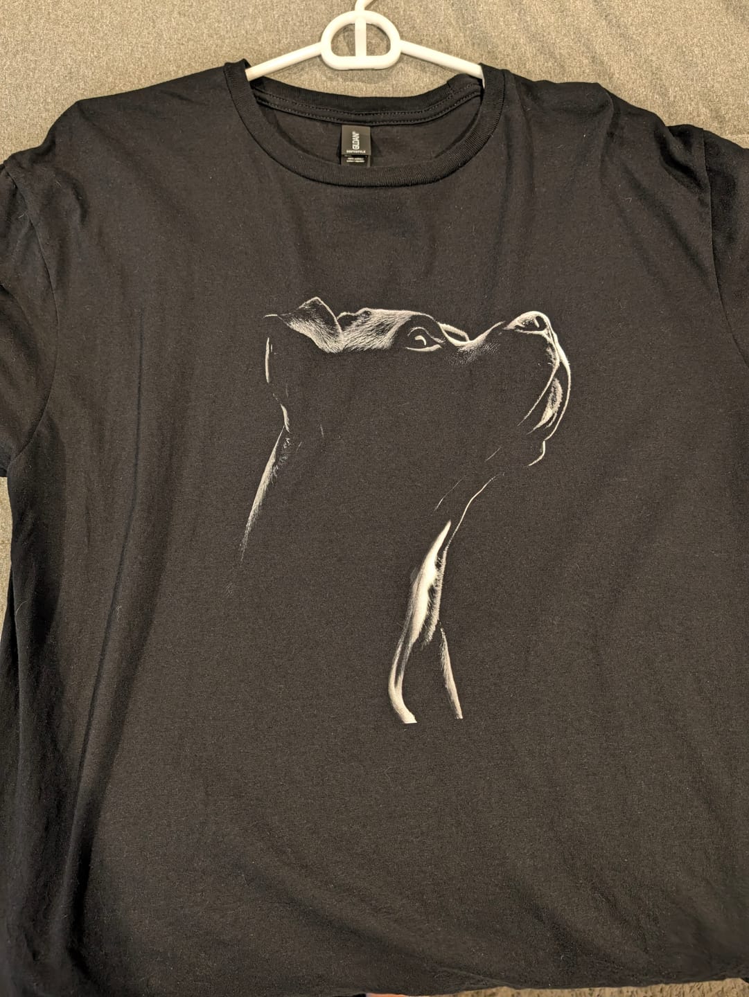 Customer photo review of Pitbull Silhouette Shirt