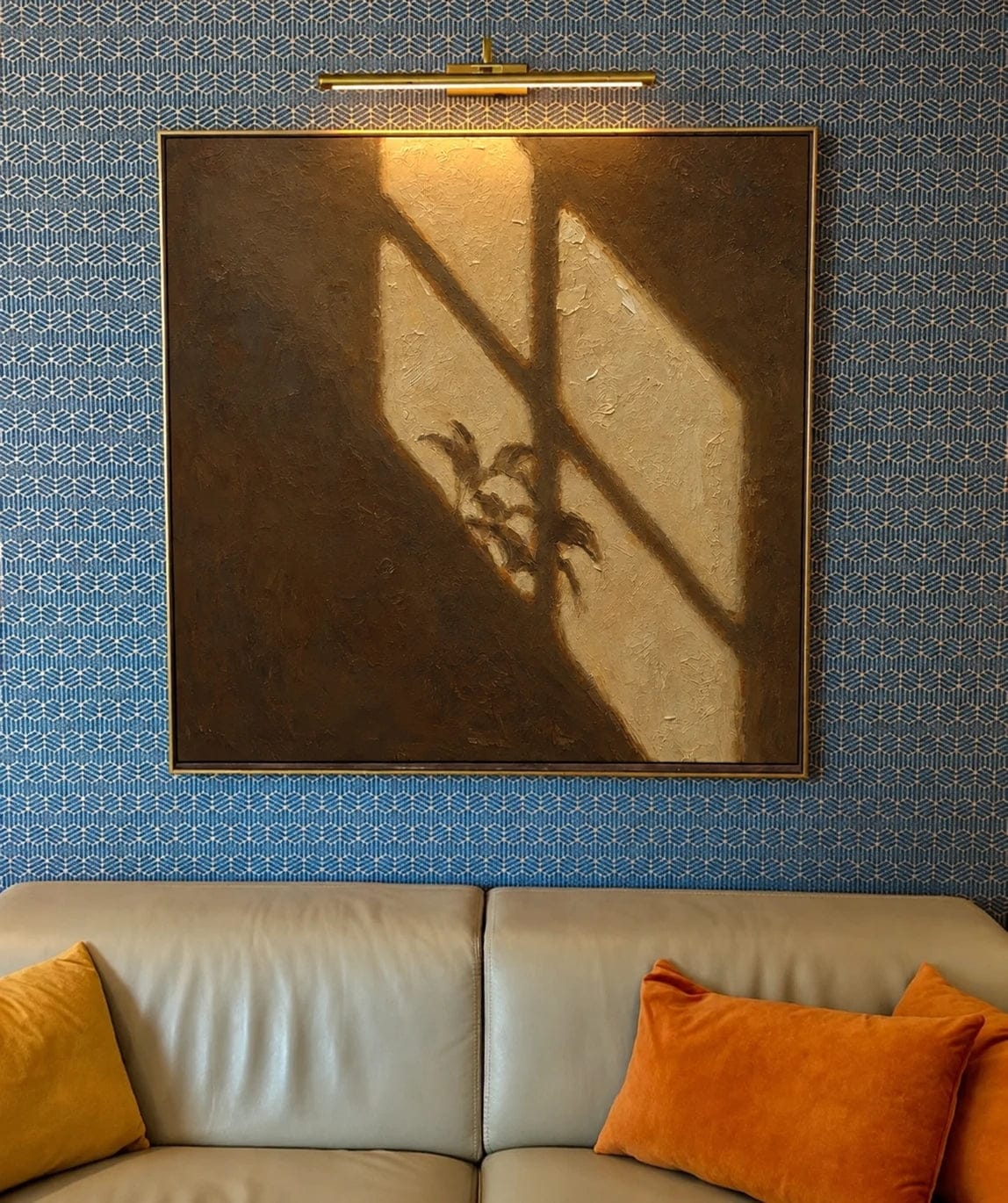 Customer photo review of Expressive Contemporary Art｜Amber Shadows