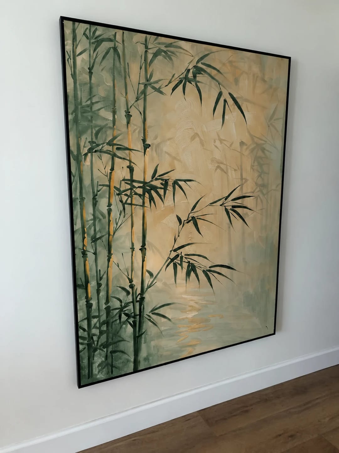 Customer photo review of Expressive Contemporary Art｜Bamboo Serenity Study