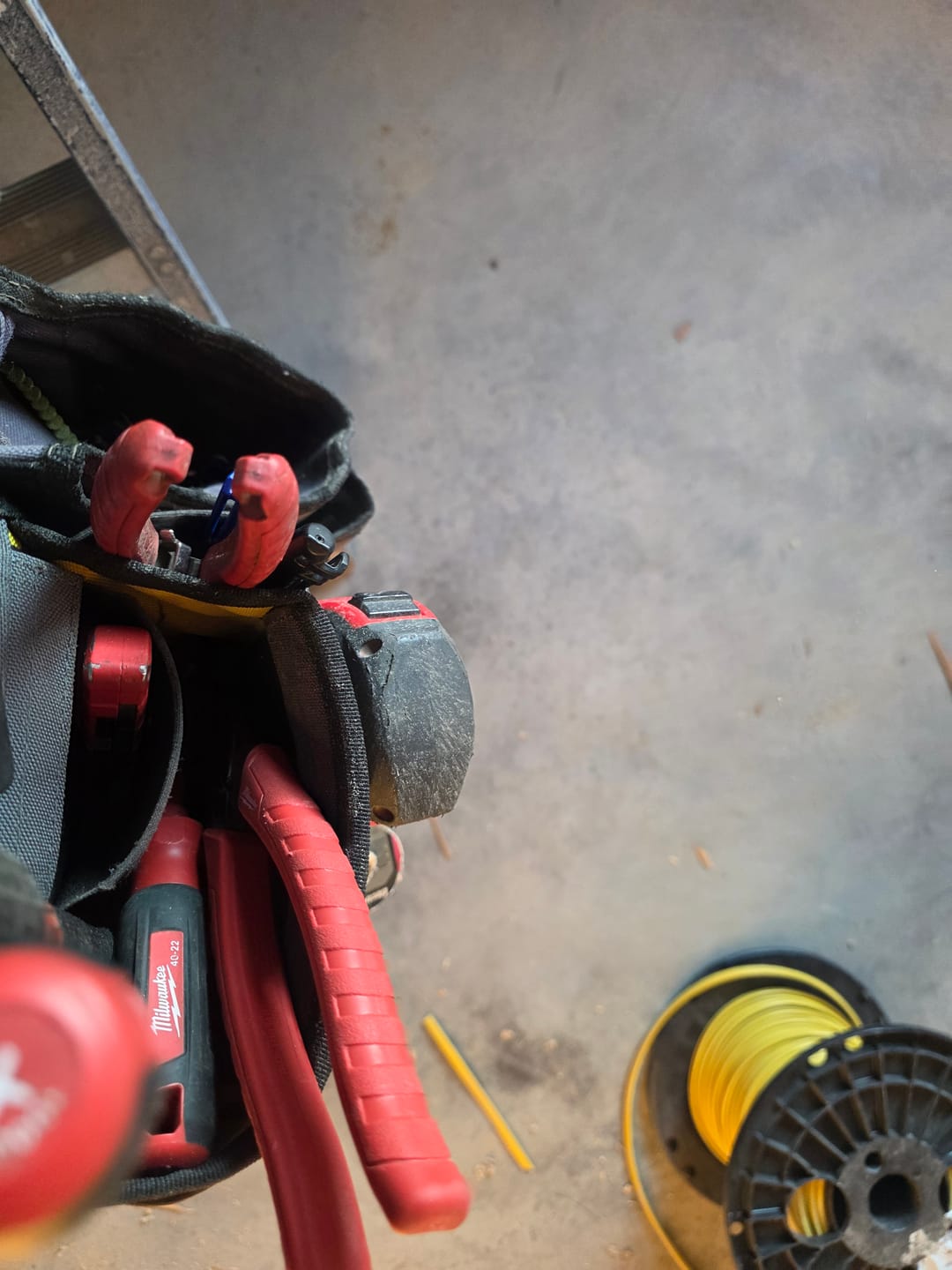 Customer photo review of ModPouch XL | Clip-On Modular Tool Pouch