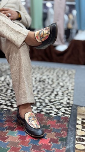 Customer photo review of गज (Gaja) – The Guardian Titan Loafers Men