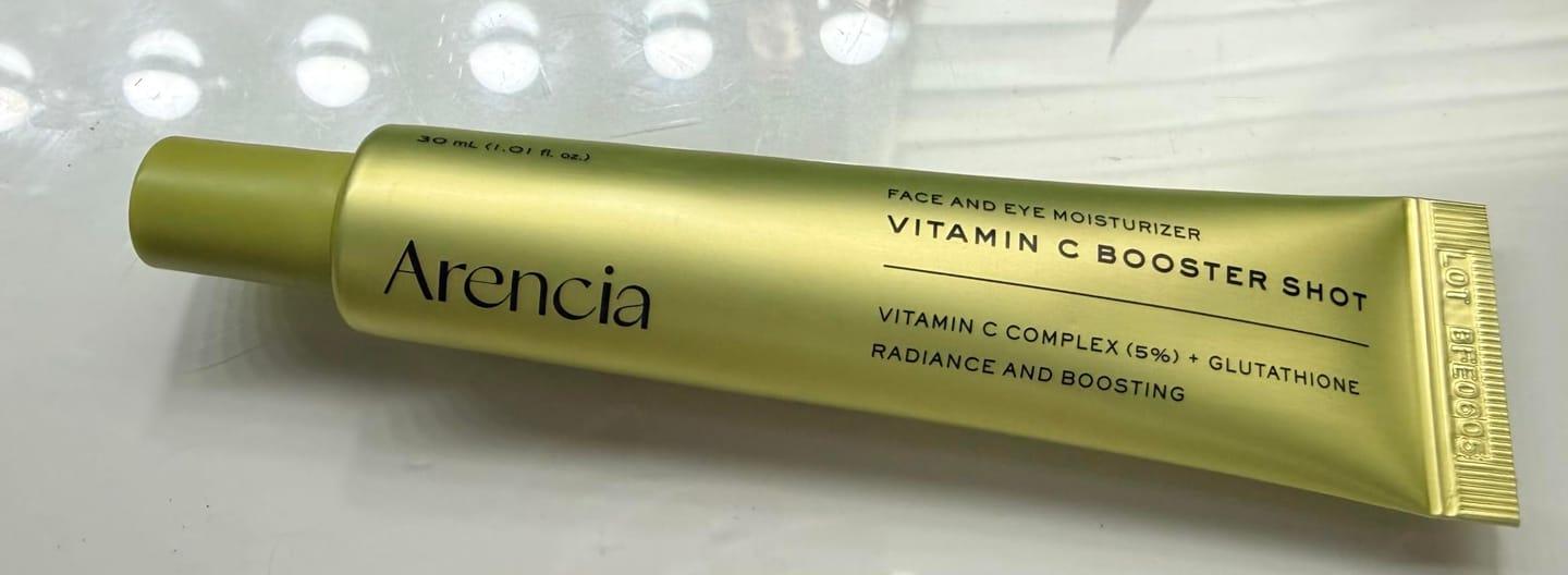 Customer photo review of Arencia Vitamin C Booster Shot