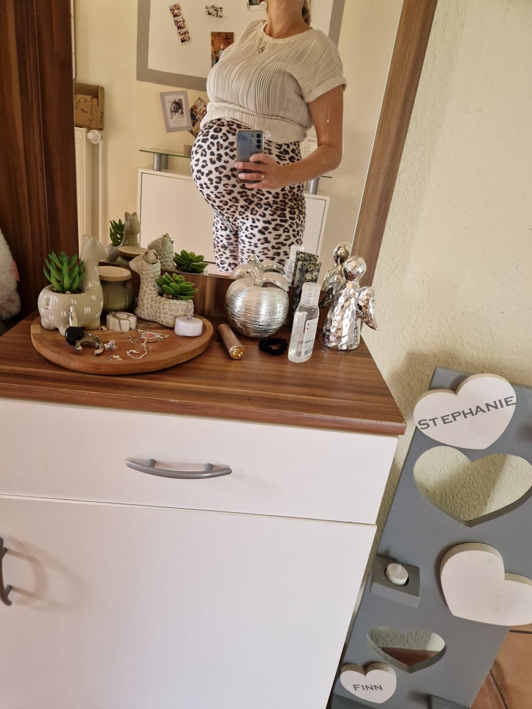 Customer photo review of Schwangerschafts-Shorts
