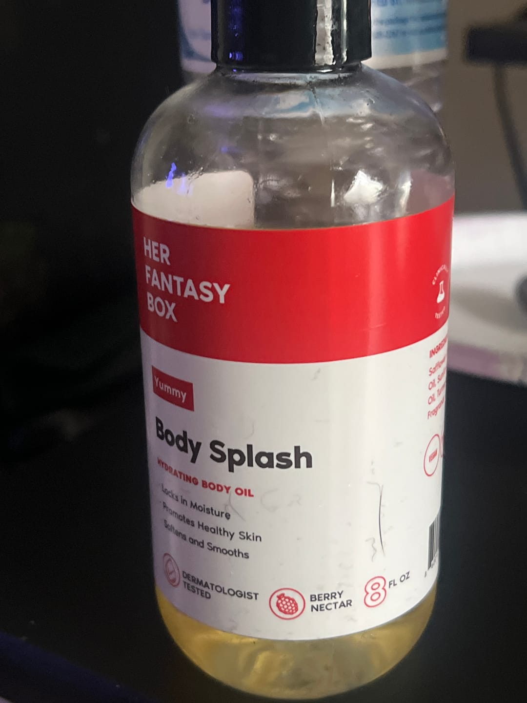 Customer photo review of Fruity Skin Body Oil Bundle