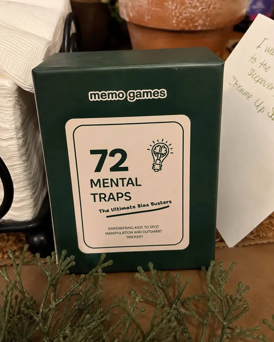 Customer photo review of 72 MENTAL TRAPS