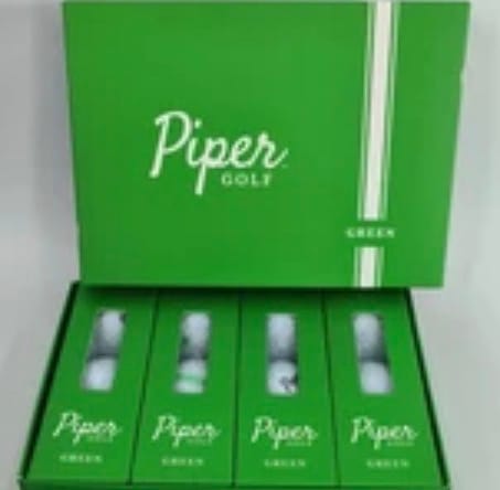 Customer photo review of Piper Golf Distance Golf Balls - 12 Pack (Style: Green Color: White)