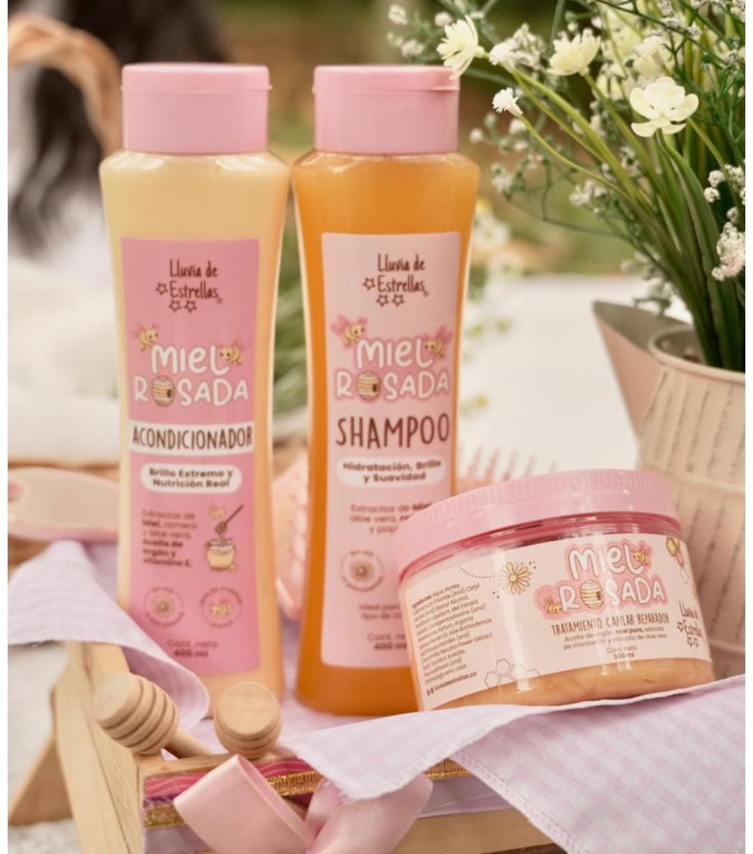 Customer photo review of SHAMPOO MIEL ROSADA