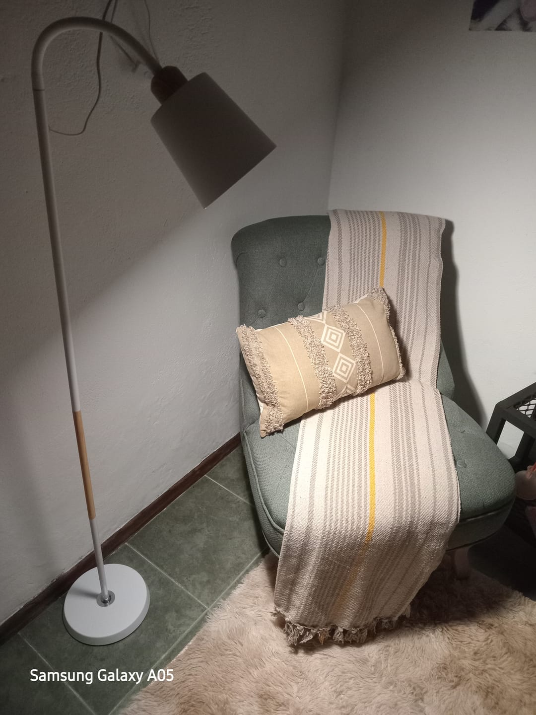 Customer photo review of Lámpara flexible de pie - Estilo Nórdico