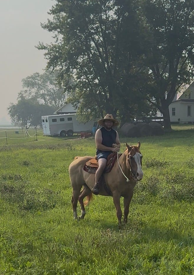 Customer photo review of OptiWize Collagen +Plus Horse Joint Supplement