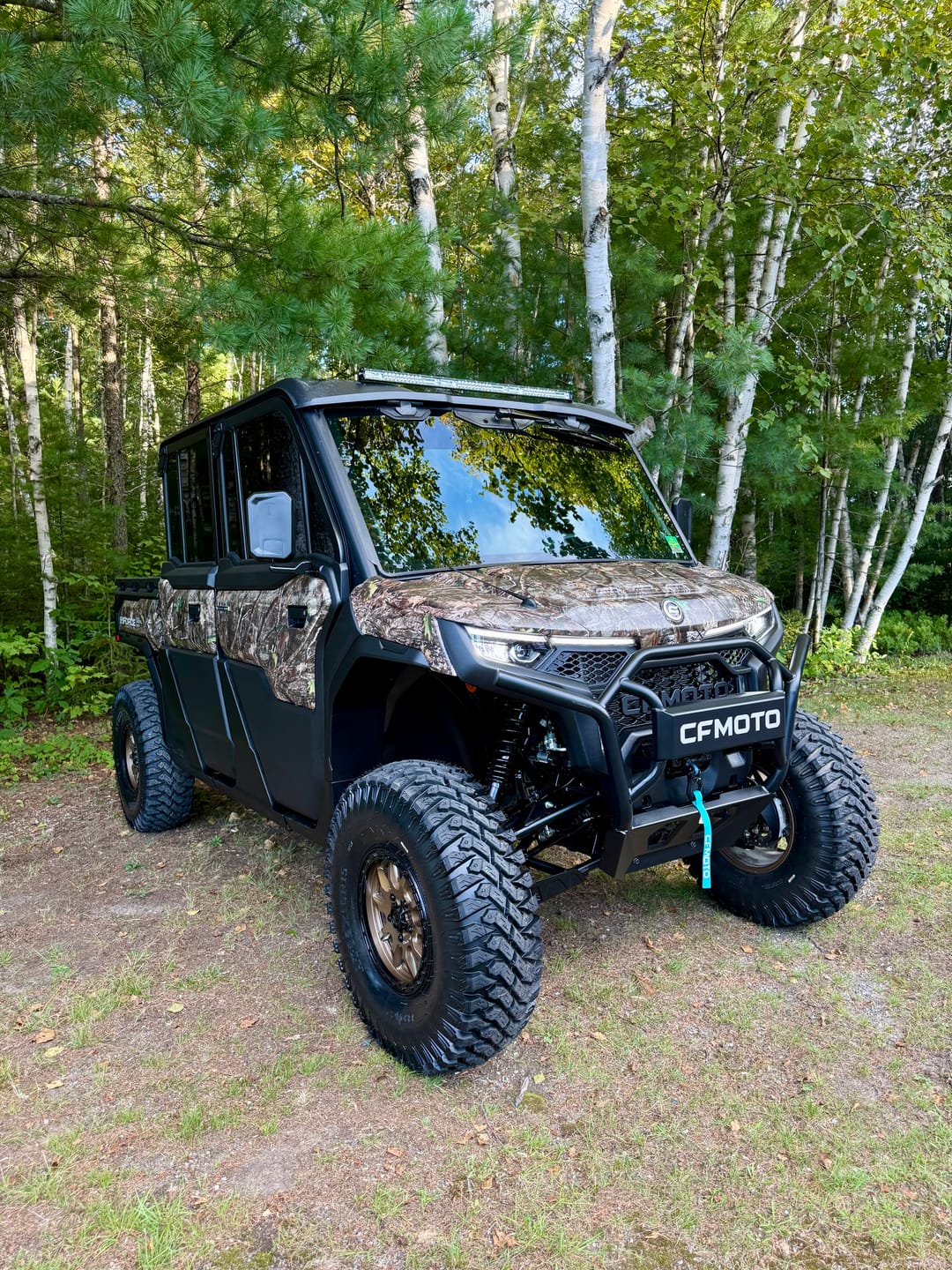 Customer photo review of 2.5" Lift Kit — CFMoto UForce U10 PRO (2025+)