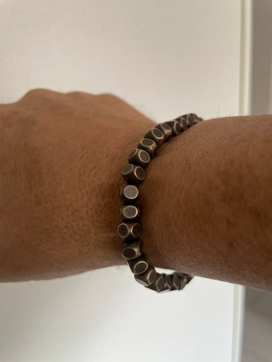 Customer photo review of Buddha Stones Kupfer Glück Reichtum Armband