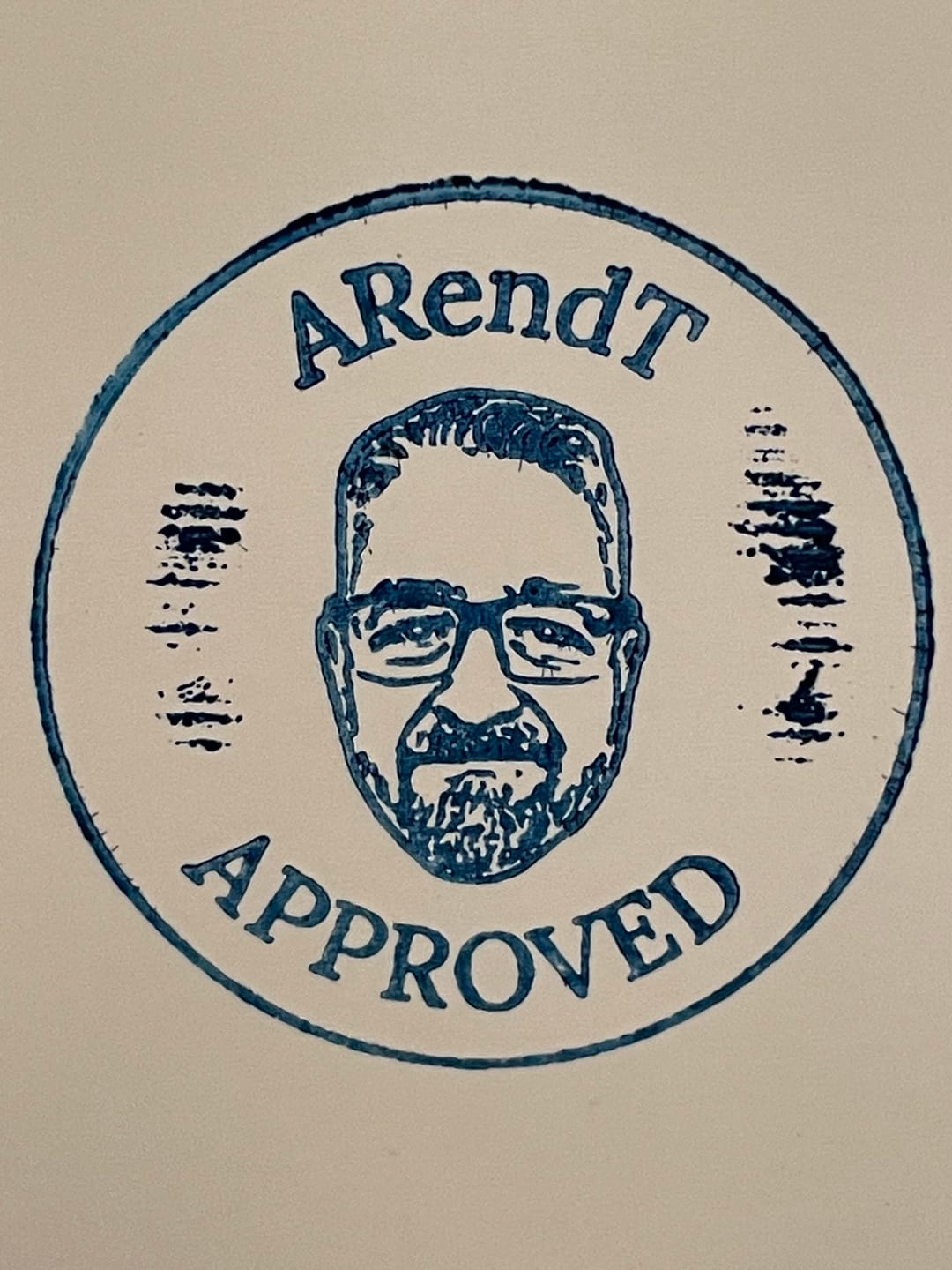 Customer photo review of Face Stamp ¦ Wood Stamp ¦ US