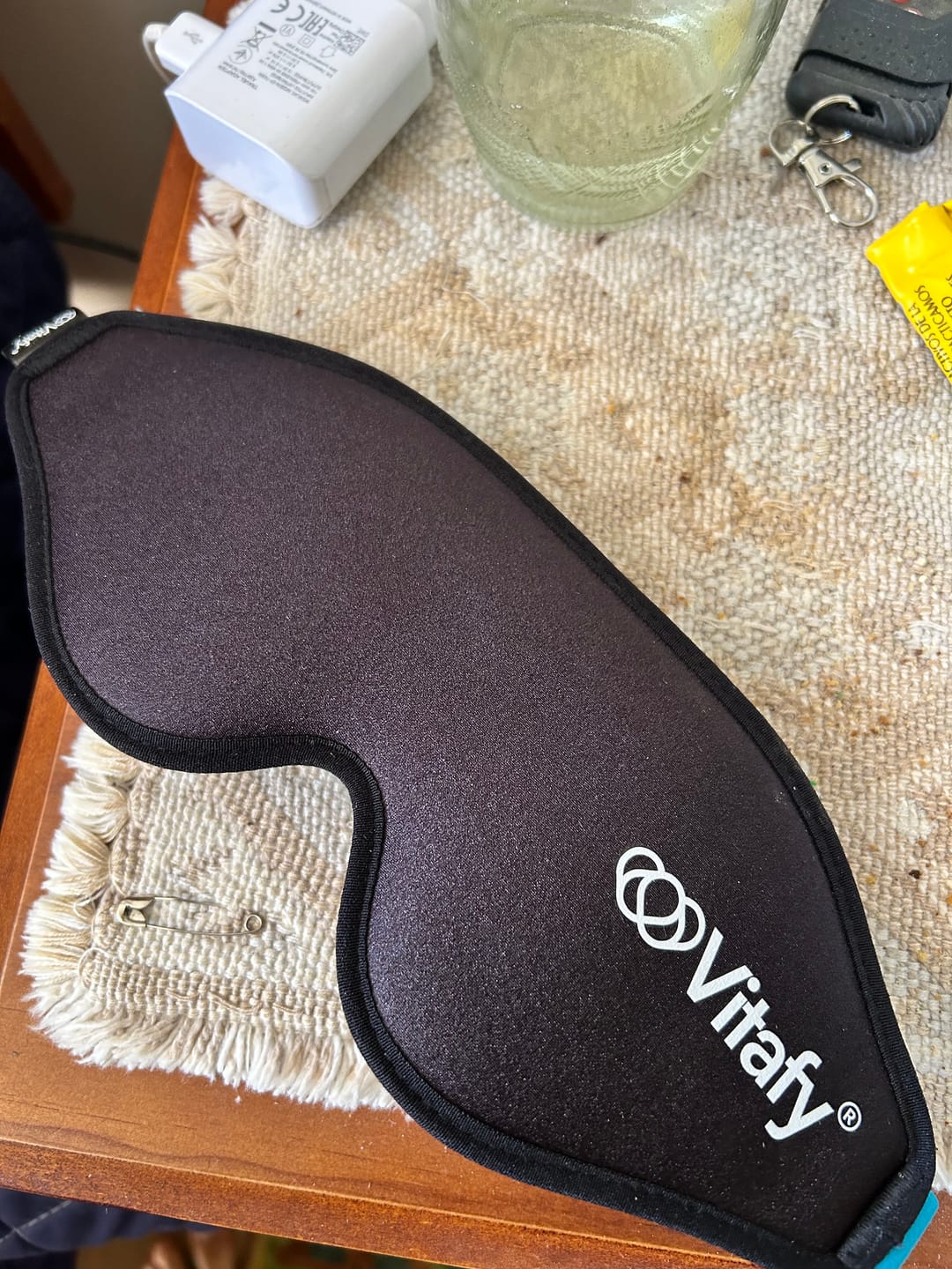 Customer photo review of Antifaz Blackout 3D - Bloqueo Total de Luz para Sueño Profundo