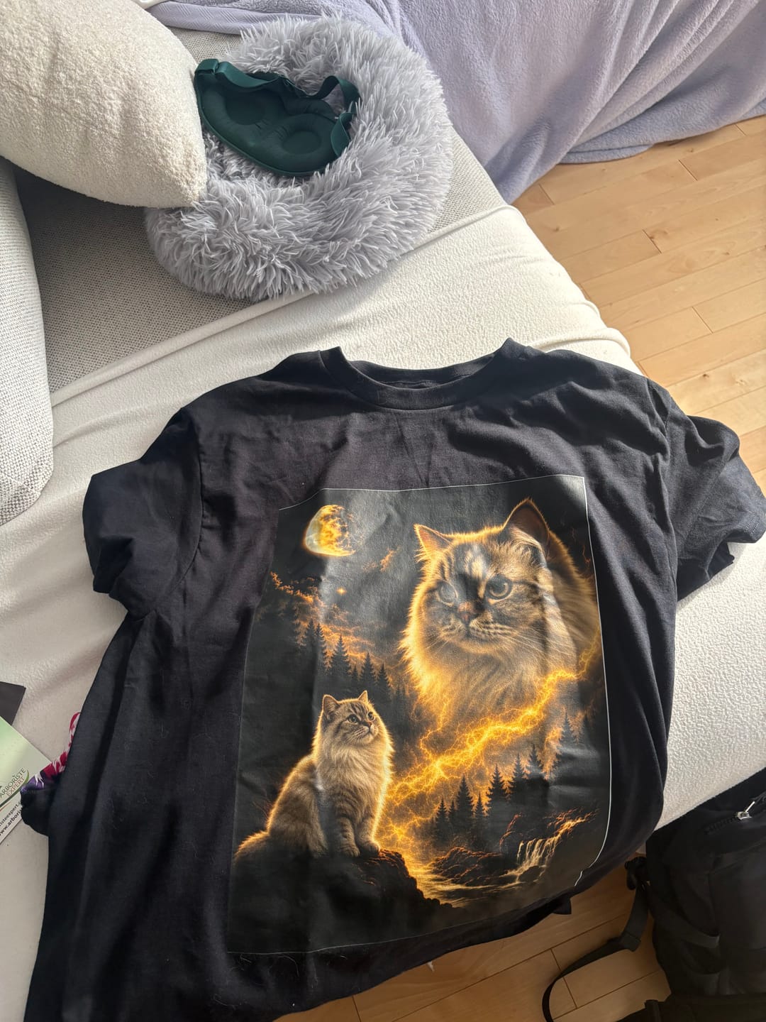 Customer photo review of Pet Art | Custom T-shirt