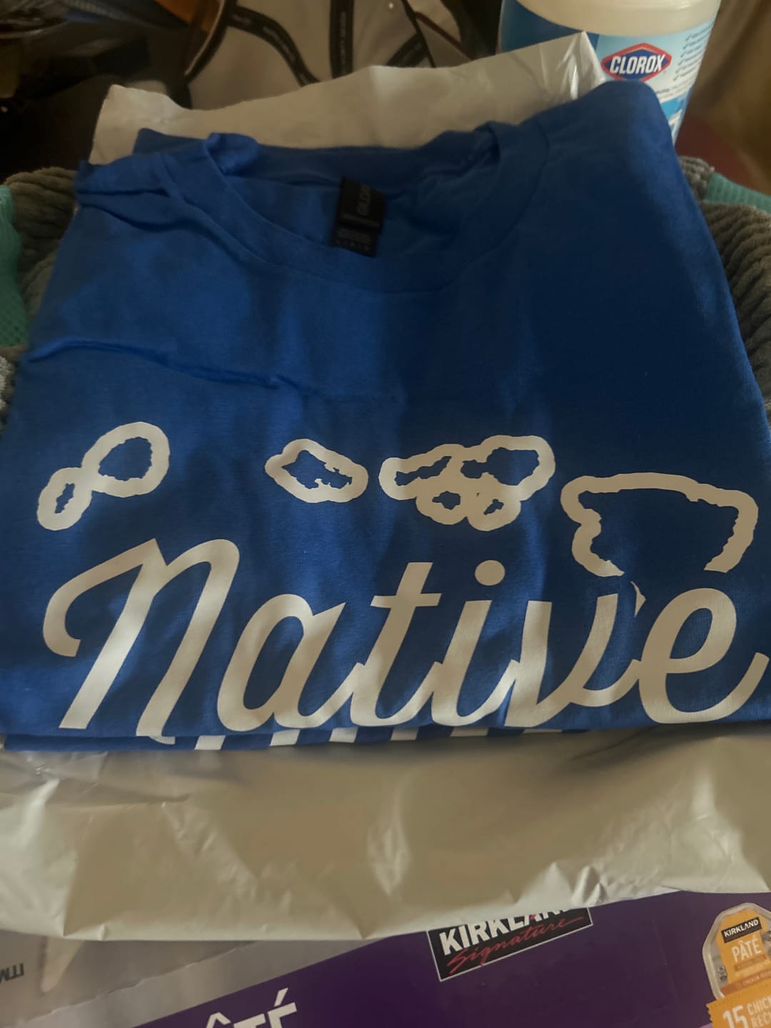 Customer photo review of Hawaii Native T-Shirt
