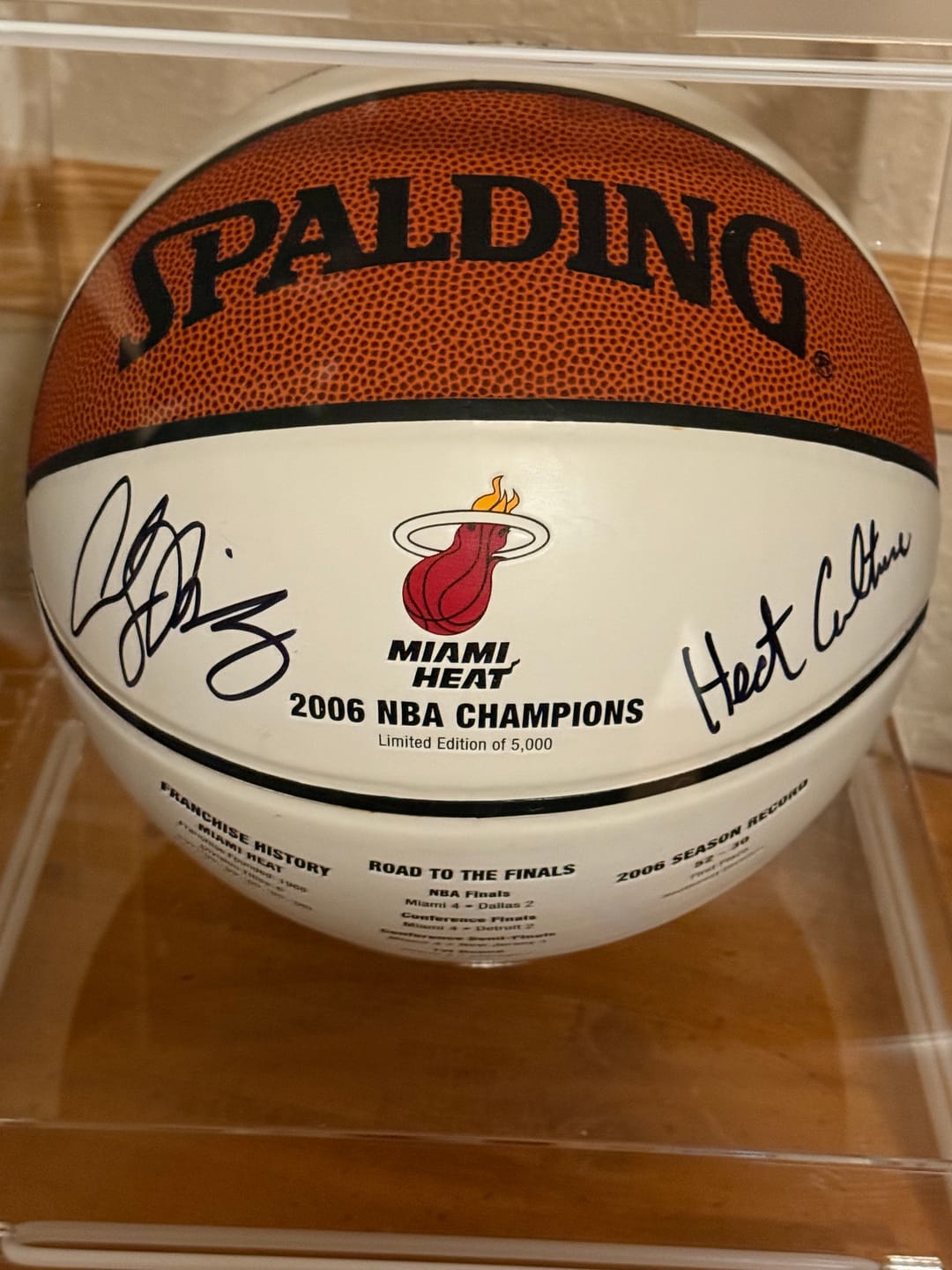 Customer photo review of Alonzo Mourning Autograph Signing