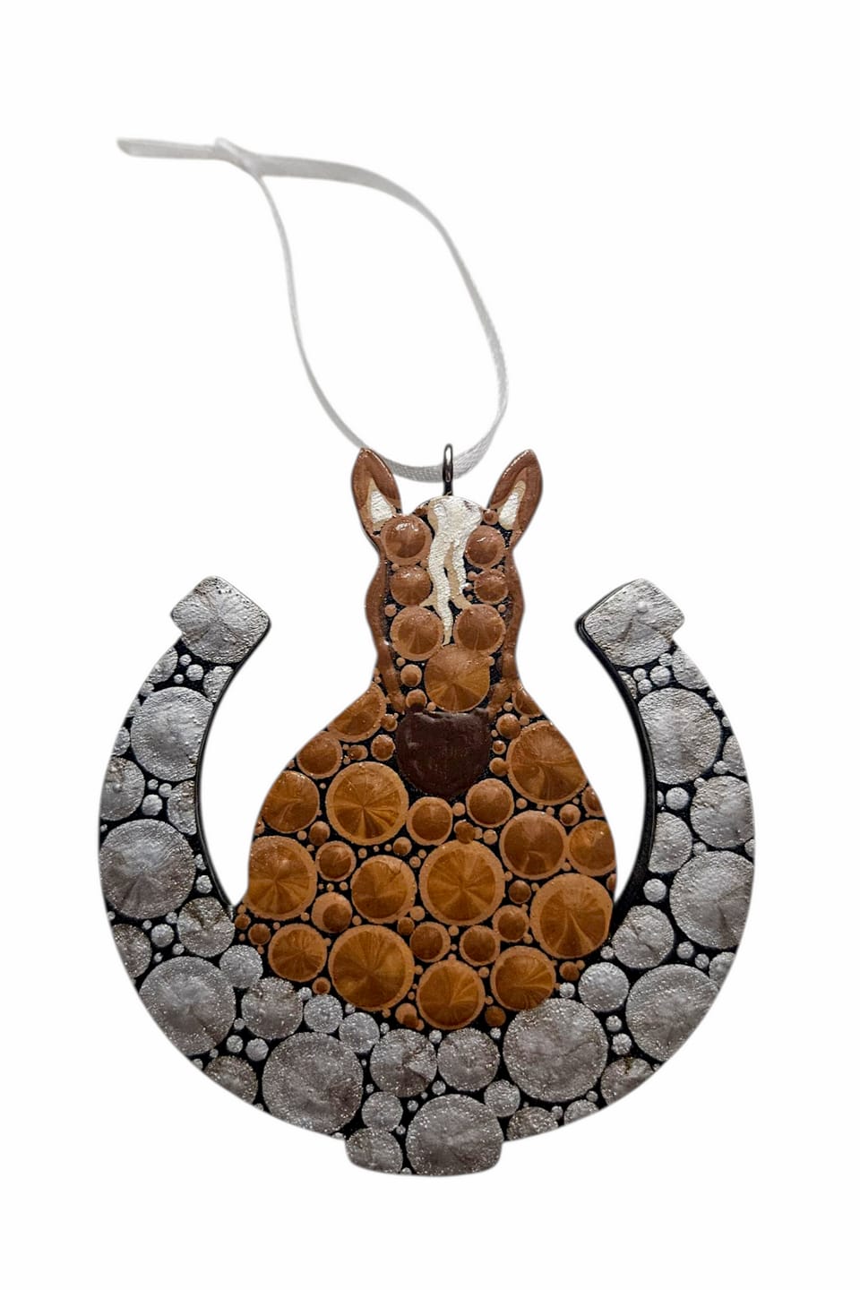 Customer photo review of Unfinished Horseshoe Horse Shape | DIY Craft Cutout | up to 46" DIY