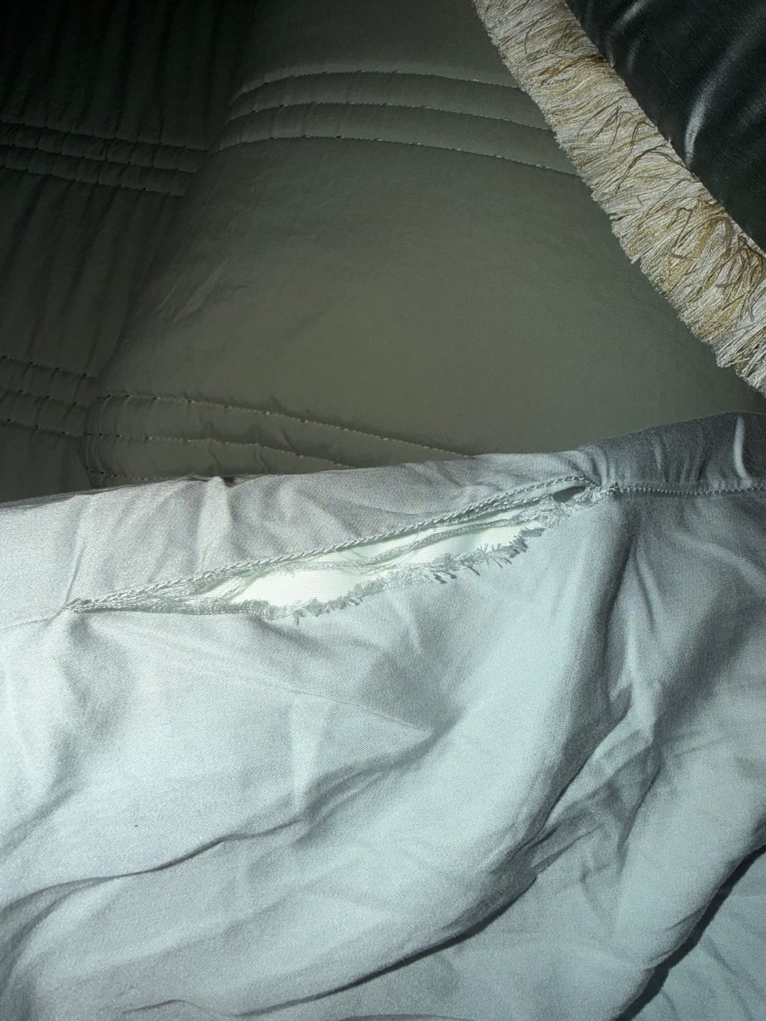 Customer photo review of TENCEL Lyocell Eucalyptus Cooling Sheet Set