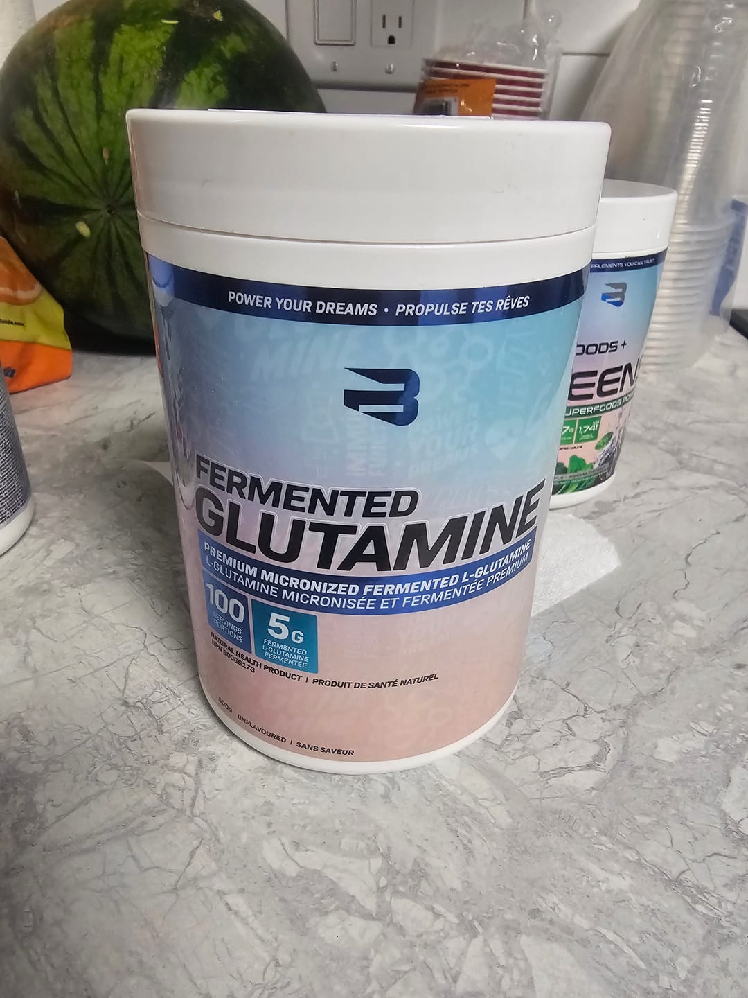 Customer photo review of Glutamine
