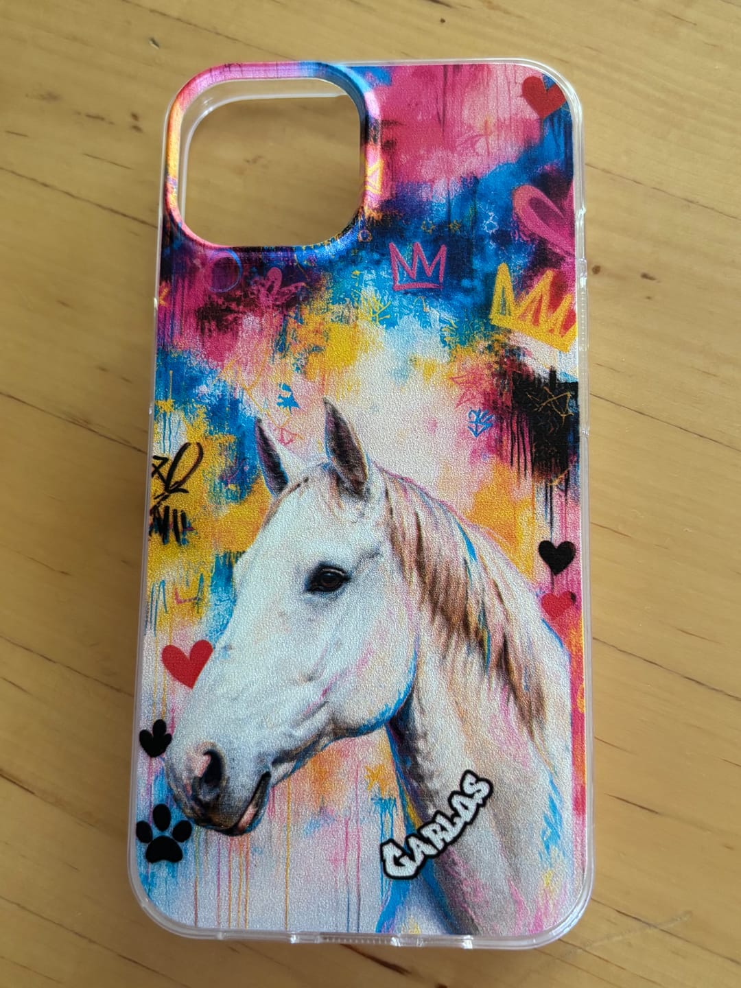 Customer photo review of Personalisierte Handyhülle - Graffiti
