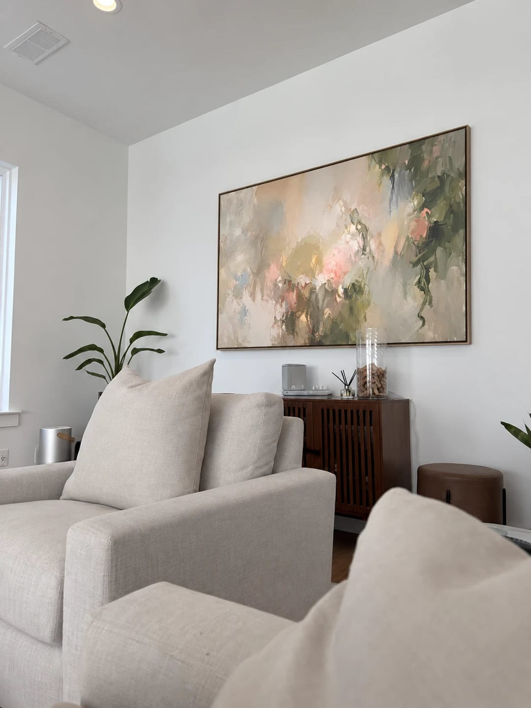 Customer photo review of Expressive Contemporary Art｜Soft Garden Reverie