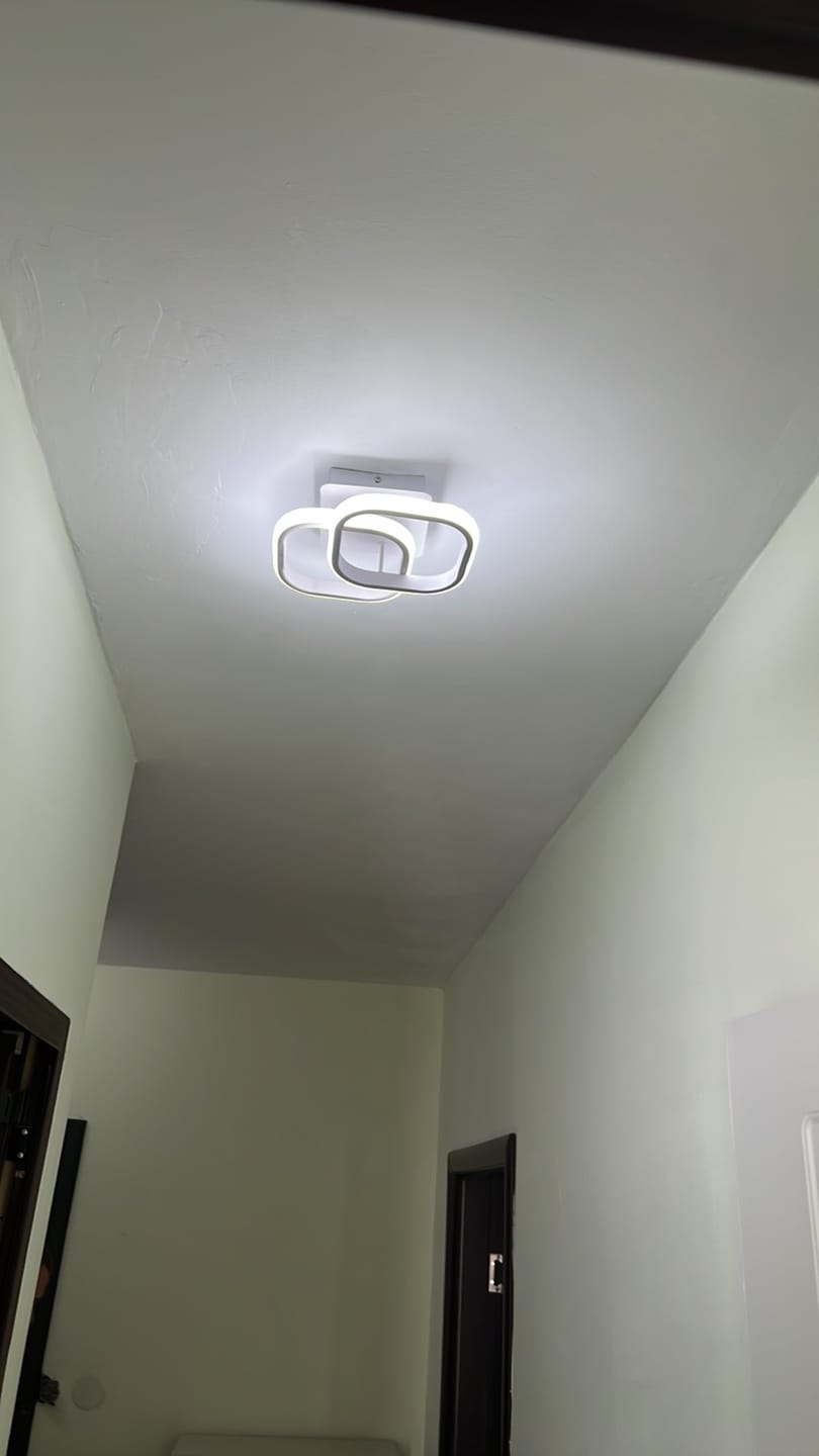 Customer photo review of LED осветително тяло 32W Double Square бяло еквивалент 200W