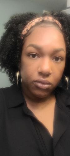 Customer photo review of Herbal Infused Curl Defining Gel, STEP 2