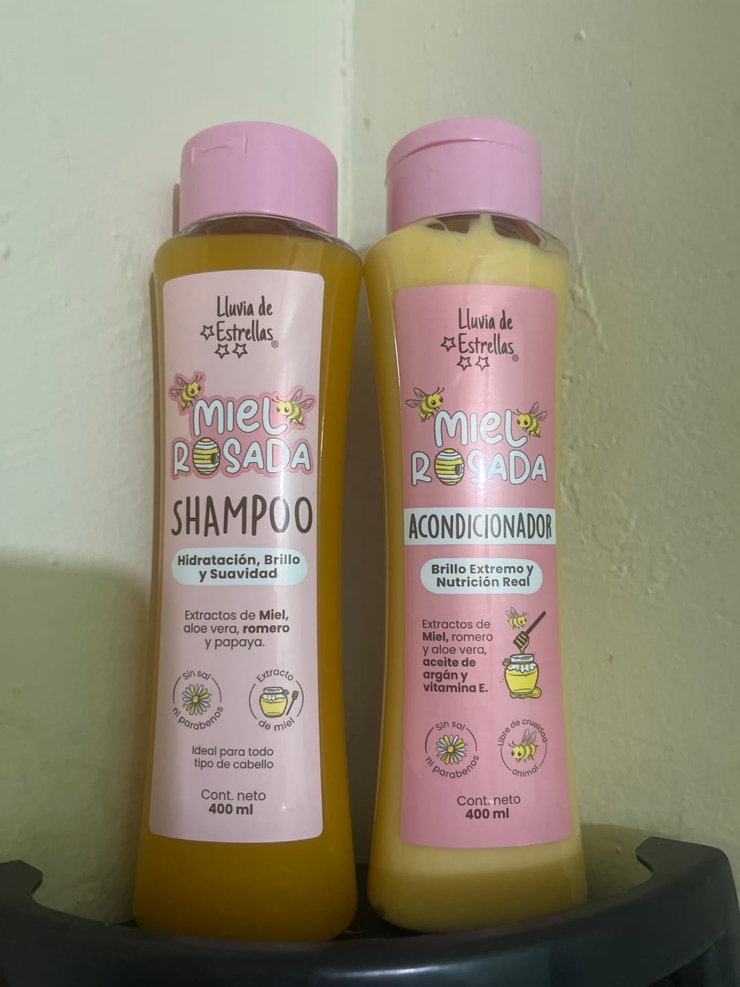 Customer photo review of LINEA MIEL ROSADA