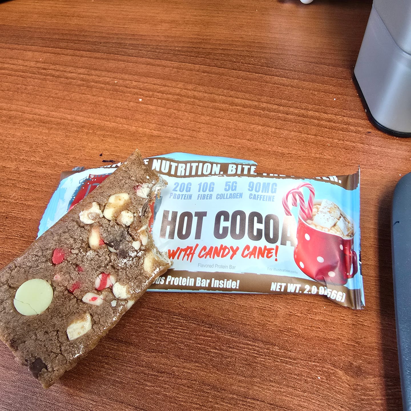 Customer photo review of Hot Cocoa wt Candy Cane  -  6 Bars