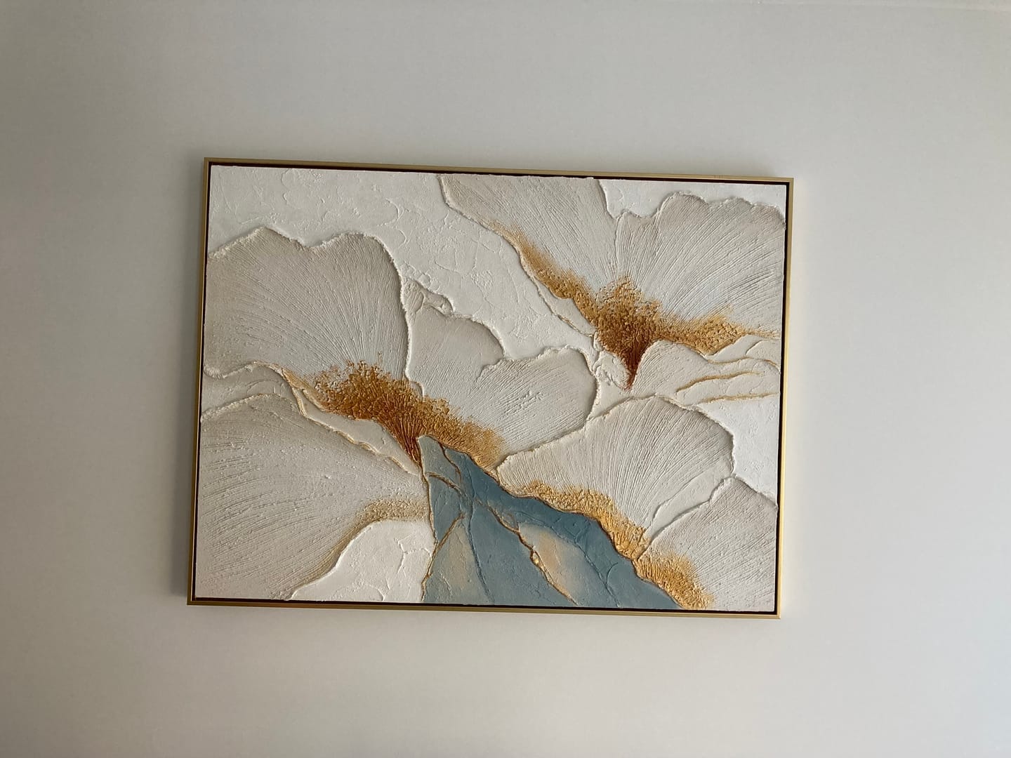 Customer photo review of Aurora - Floral Textured Wall Art