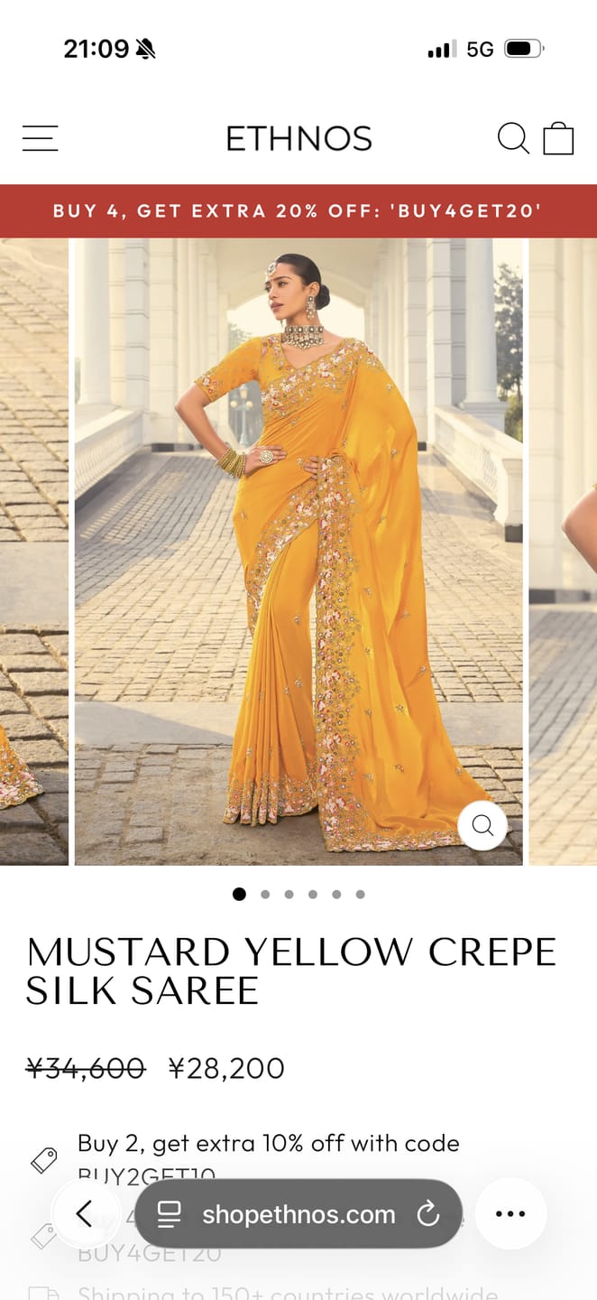 Customer photo review of Saree Shapewear (Large)