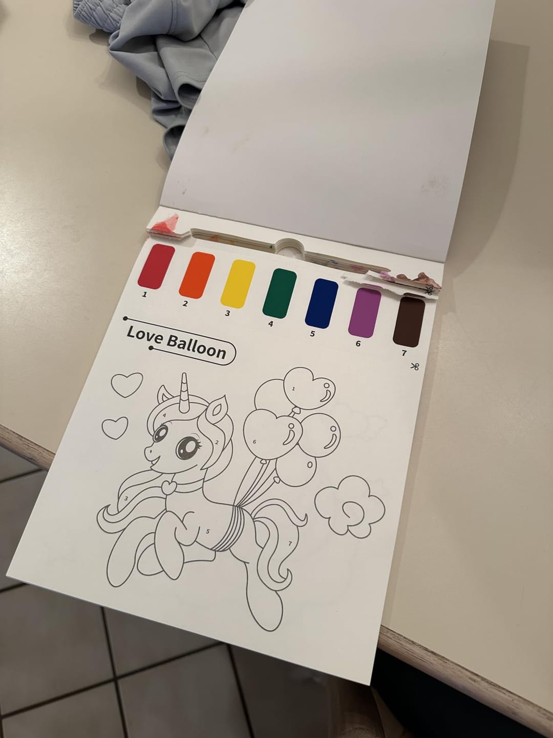 Customer photo review of Water Coloring Books